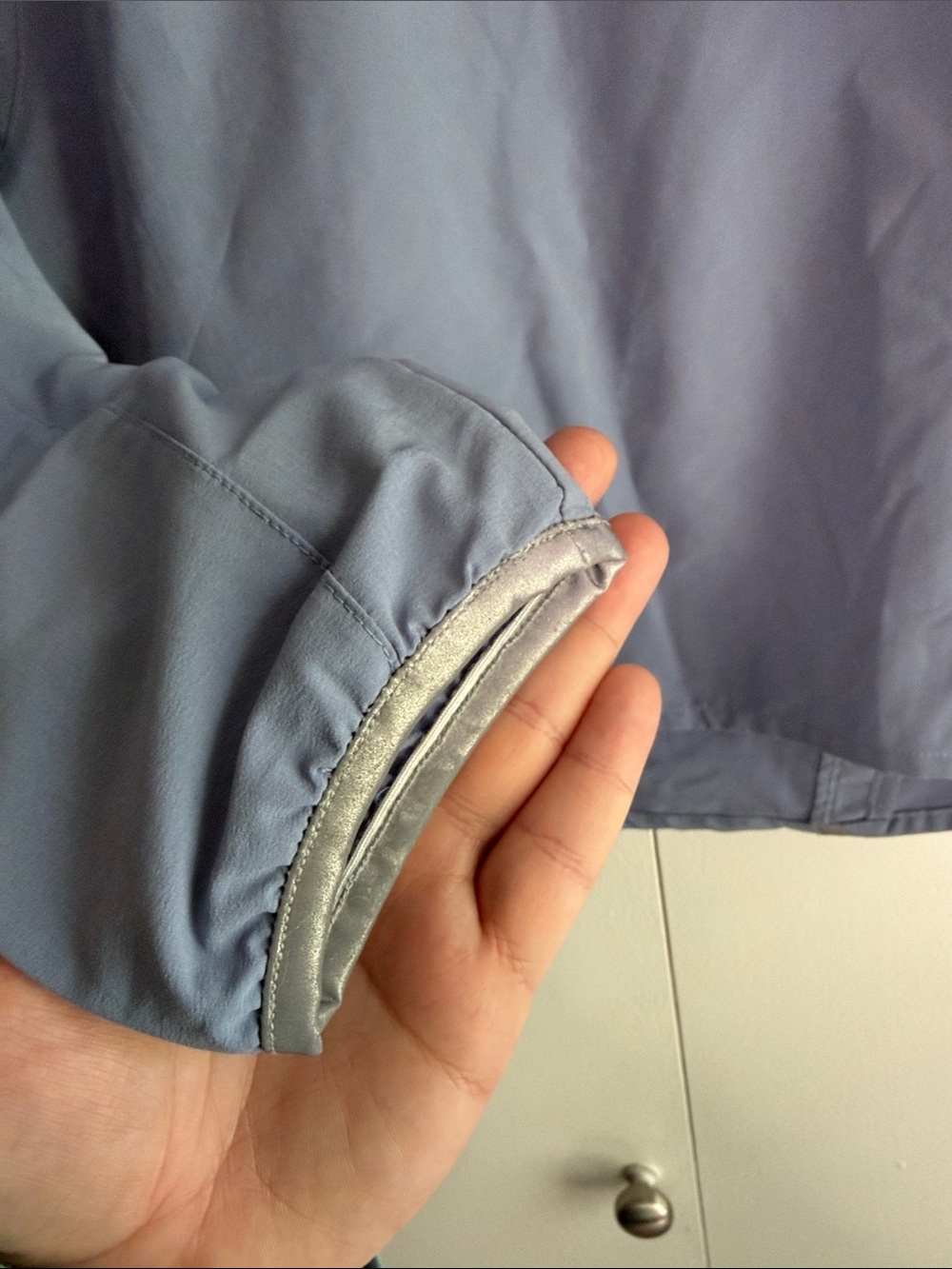 Reebok Light Blue Athletic Pullover - Picture 4 of 6